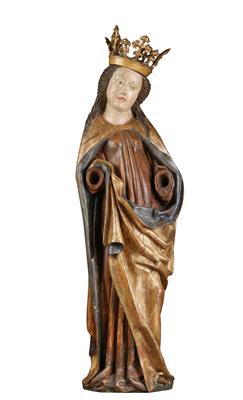 Gothic saint, - Oggetti d'arte (mobili, sculture, Vetri e porcellane)
