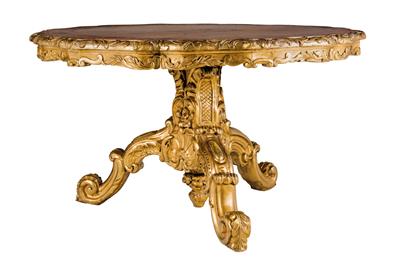 Outstanding centre table, - Works of Art (Furniture, Sculpture, Glass and porcelain)