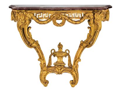 Console, - Oggetti d'arte (mobili, sculture, Vetri e porcellane)