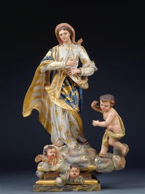 Maria Immaculata, - Oggetti d'arte (mobili, sculture, Vetri e porcellane)