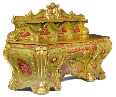 Museum quality Venetian bureau, - Oggetti d'arte (mobili, sculture, Vetri e porcellane)