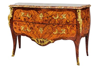 Salon chest of drawers, - Works of Art (Furniture, Sculpture, Glass and porcelain)