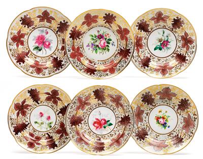 Soup plates from the ‘Karbiewski’ service, - Starožitnosti (Nábytek, Sochařská díla, Sklo, Porcelán)