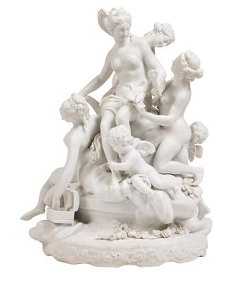 A Venus group, - Starožitnosti (Nábytek, Sochařská díla, Sklo, Porcelán)