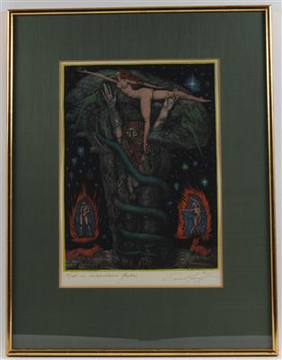 Ernst Fuchs * - Saisoneröffnungs-Auktion Antiquitäten & Bilder & Möbel und Design