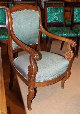 Paar prov. Sessel, - Saisoneröffnungs-Auktion Antiquitäten & Bilder & Möbel und Design