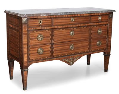 Neo-Classical salon chest of drawers, - Oggetti d'arte (mobili, sculture, vetri e porcellane)