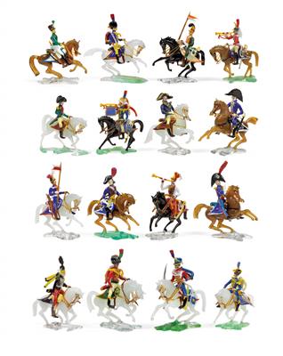 A Murano glass army, - Works of Art (Furniture, Sculptures, Glass, Porcelain)