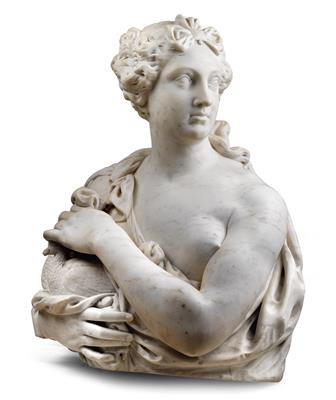 Venus with two doves, - Works of Art (Furniture, Sculptures, Glass, Porcelain)