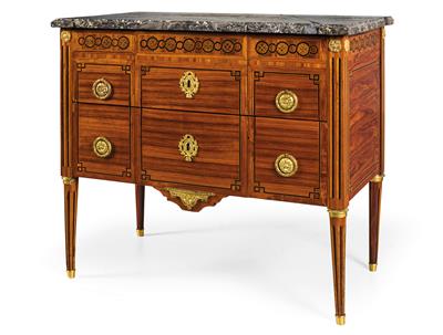 Dainty salon chest of drawers, - Starožitnosti (Nábytek, Sochařská díla, Sklo, Porcelán)