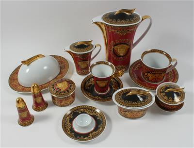 1 Kaffeekanne mit Deckel, - Saisonabschluß-Auktion Bilder, Möbel und Antiquitäten