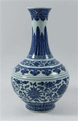 Blau-weiße Vase - Antiquariato e Dipinti