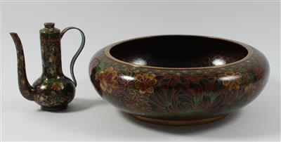 Cloisonné Schale, Kännchen - Antiques and Paintings