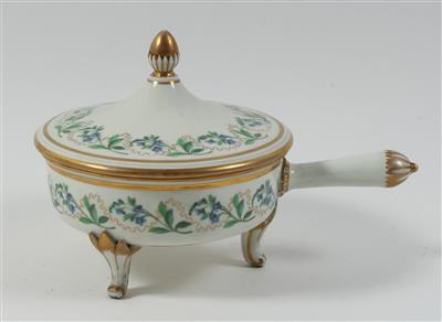 Deckelpfanne, kaiserliche Manufaktur, Wien 1811 - Saisonabschluß-Auktion Bilder, Möbel und Antiquitäten