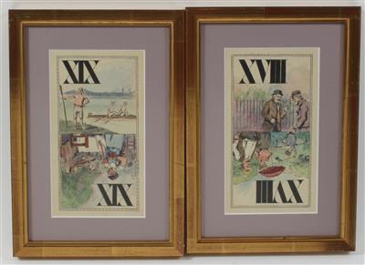 H. Ableidinger, Österreich, Anfang 20. Jahrhundert - Saisonabschluß-Auktion Bilder, Möbel und Antiquitäten