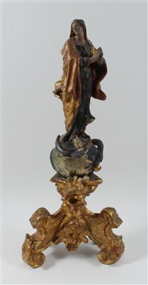 Hl. Maria Immaculata, - Saisonabschluß-Auktion Bilder, Möbel und Antiquitäten