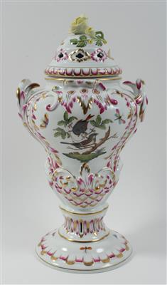Potpourri-Deckelvase - Saisonabschluß-Auktion Bilder, Möbel und Antiquitäten