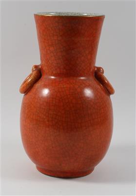 Vase, - Saisonabschluß-Auktion Bilder, Möbel und Antiquitäten