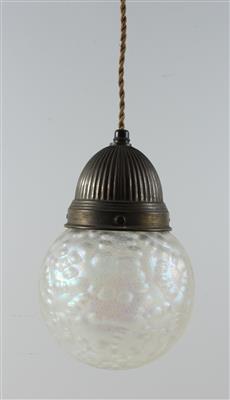 Einflammige Deckenlampe, - Antiques and Paintings