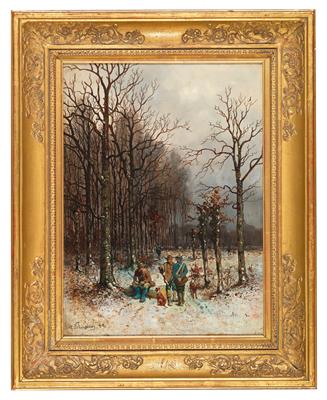 G. Schneider um 1885 - Saisoneröffnungs-Auktion Antiquitäten & Bilder