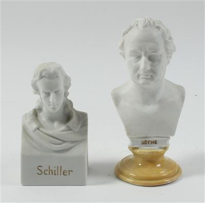 Schiller und Göthe, - Saisoneröffnungs-Auktion Antiquitäten & Bilder