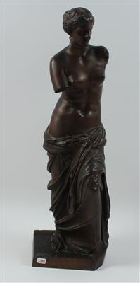 Venus von Milo, - Saisoneröffnungs-Auktion Antiquitäten & Bilder