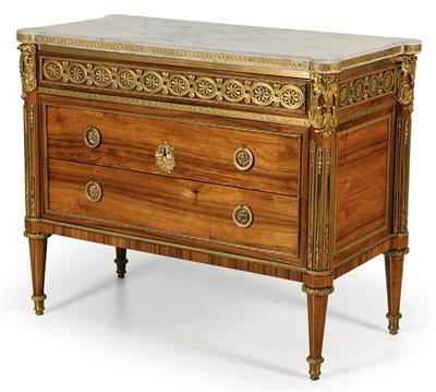 Important salon chest of drawers, - Works of Art (Furniture, Sculptures, Glass, Porcelain)