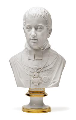 A bust of "Archduke Rudolph", - Oggetti d'arte (mobili, sculture, vetri, porcellane)