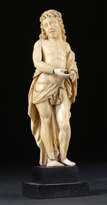 Christus an der Geisselsäule, - Antiquitäten (Möbel, Skulpturen, Glas, Porzellan)