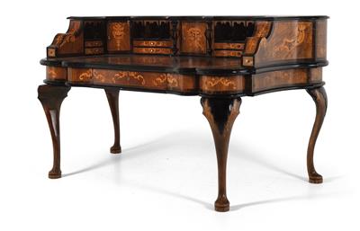 Large Italian writing desk, - Works of Art (Furniture, Sculptures, Glass, Porcelain)
