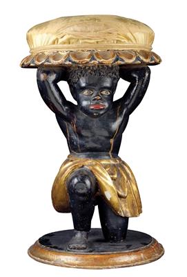 A kneeling Moorish man, - Starožitnosti (Nábytek, Sochařská díla, Sklo, Porcelán)