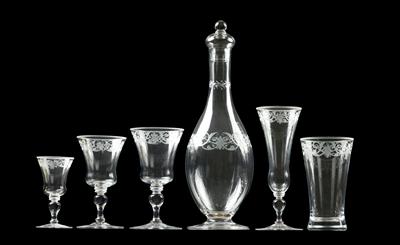 Lobmeyr-Trinkservice, - Antiquitäten (Möbel, Skulpturen, Glas, Porzellan)