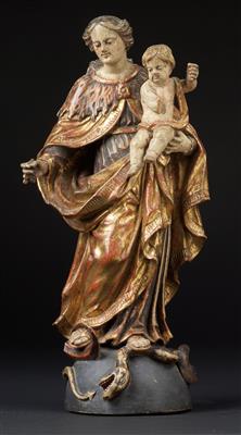 Madonna and Child, - Starožitnosti (Nábytek, Sochařská díla, Sklo, Porcelán)
