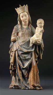 A Madonna and Child, - Oggetti d'arte (mobili, sculture, vetri, porcellane)