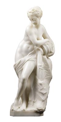 A naiad, a water nymph, - Oggetti d'arte (mobili, sculture, vetri, porcellane)