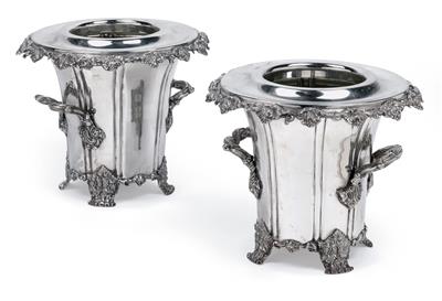 A pair of wine coolers, - Starožitnosti (Nábytek, Sochařská díla, Sklo, Porcelán)