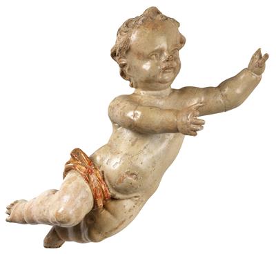 A putto, - Works of Art (Furniture, Sculptures, Glass, Porcelain)