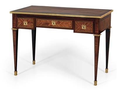 Writing desk in Louis XVI style, - Oggetti d'arte (mobili, sculture, vetri, porcellane)