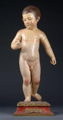 A standing Christ Child, - Works of Art (Furniture, Sculptures, Glass, Porcelain)