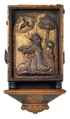 The Stigmata of St Francis of Assisi, - Oggetti d'arte (mobili, sculture, vetri, porcellane)