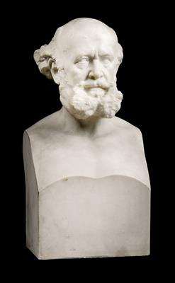 Angelo Buzzi-Quattrini (Vienna 1849-1941), Bust of a man, - Oggetti d'arte