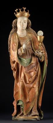 A Gothic St Barbara, - Oggetti d'arte