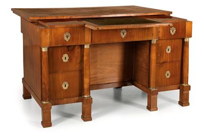 Large Neo-Classical freestanding writing desk or library table, - Starožitnosti