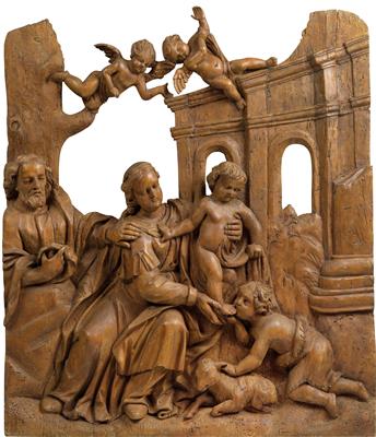 The Holy Family, relief, - Oggetti d'arte