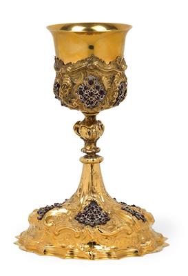 A goblet, - Works of Art