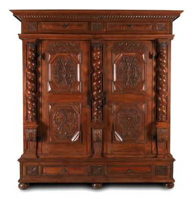 Splendid early Baroque cabinet, - Works of Art