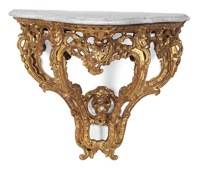 Rare model of a console table, - Oggetti d'arte