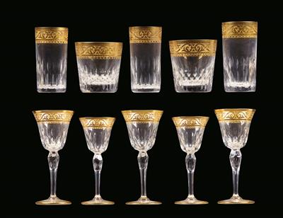 St. Louis drinks glasses, - Starožitnosti