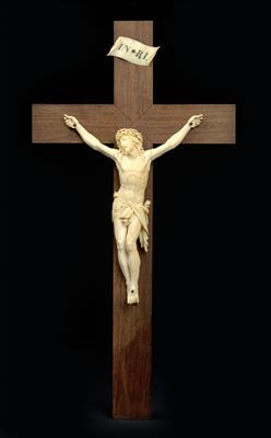 A Christ in ivory, - Works of Art