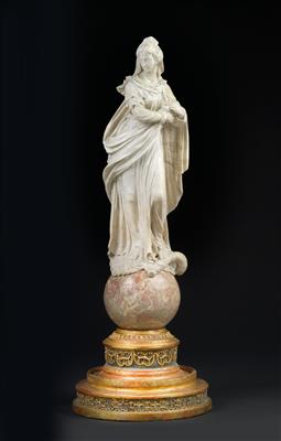 Jerôme Duquesnoy d. J. (1602 Brüssel - 1654 Ghent) zugeschrieben, Maria Immaculata, - Antiquitäten